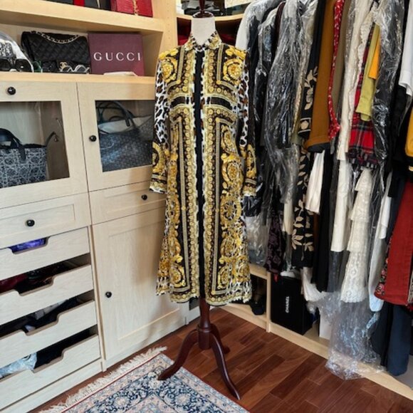 Versace Midi Length Dress Size 40 Brand New with Tags - Picture 4 of 12